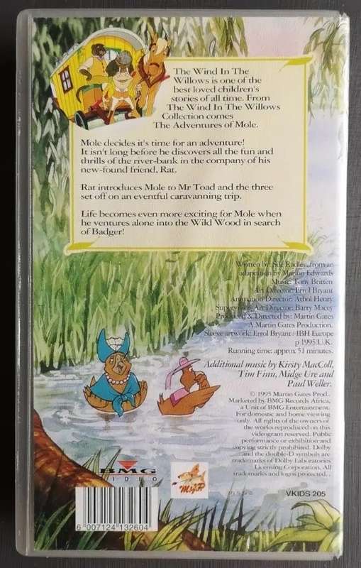 The Wind in the Willows: The Adventures of Mole (VHS)