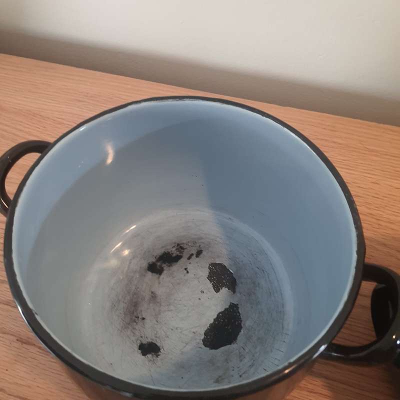 Enamel Pots x 2
