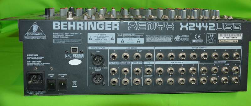 Mixer - Behringer Xenyx X2442USB