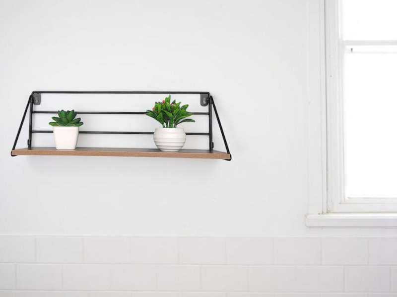 Wall Shelf Horizontal Lines