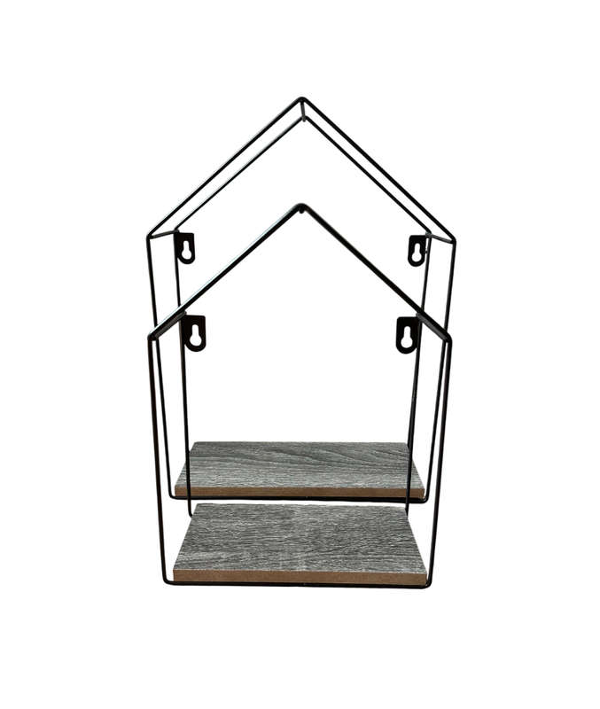 Wall Shelf House - Set of 2