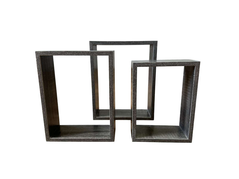 Wall Shelf Rectangle - Set of 3