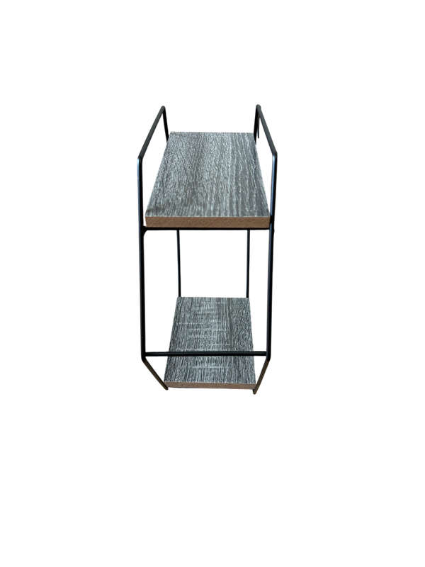 Wall Shelf Hexagon with 2 Shelves
