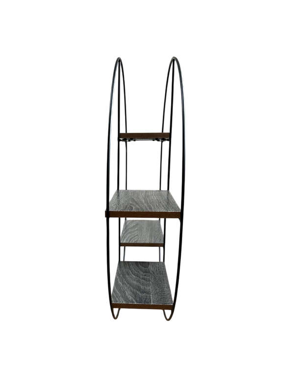 Circle Wall Shelf with 4 shelves