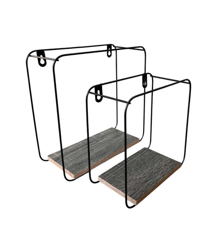 Wall Shelf Square - Set of 2