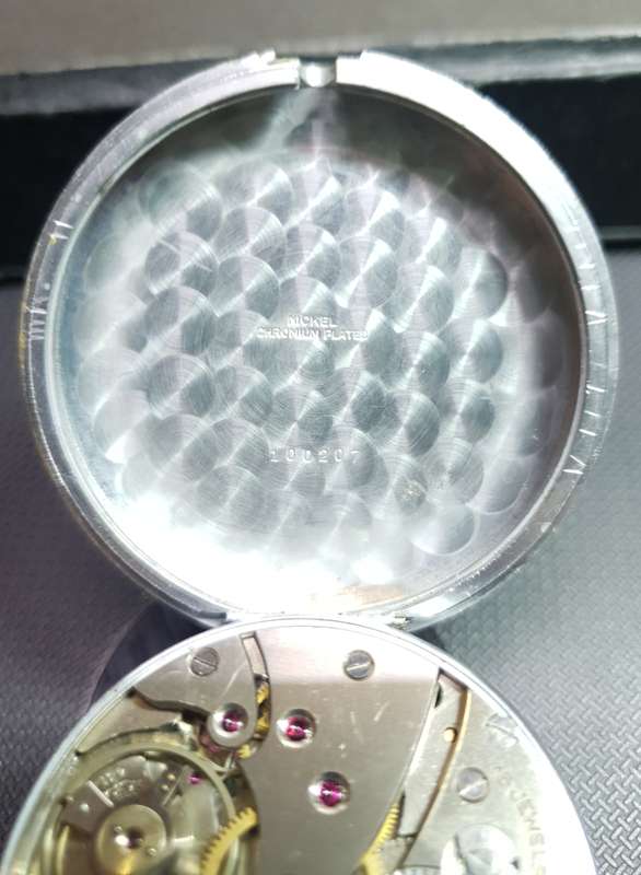 Vintage Rotary 15 Jewel Swiss made Railroad grade pocket watch in good working condition.