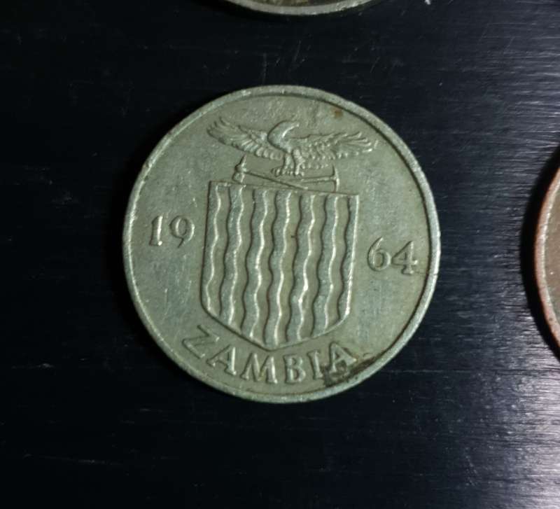 13 Collectable coins from Botswana, Uganda, Namibia, Zambia & Zimbabwe