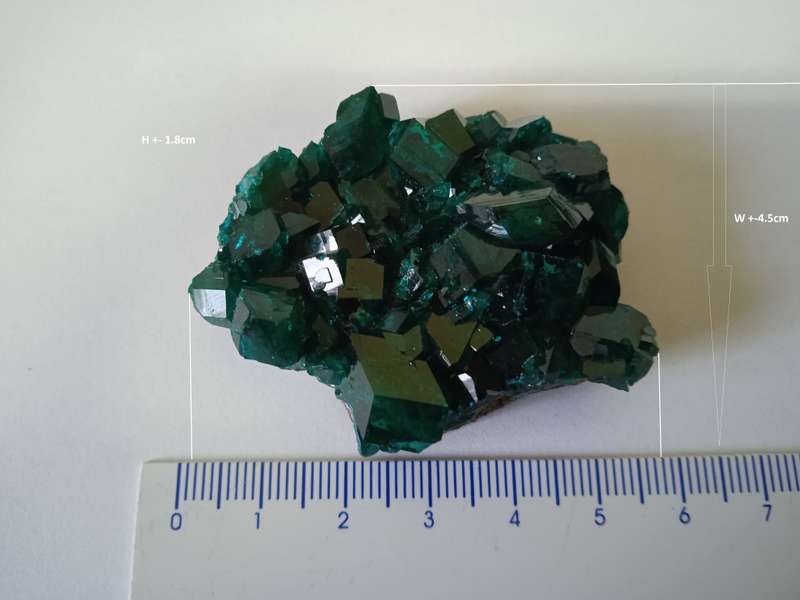 Dioptase - Tsumeb Mine - Tsumeb Namibia
