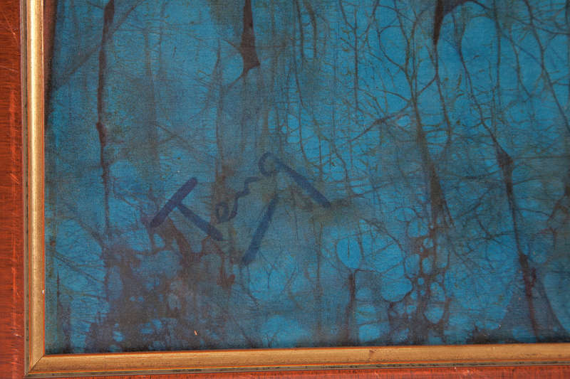 An original "Batik" Painting by Chuah Thean Teng - Untitled