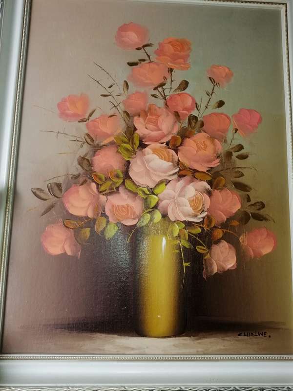 Chialine oil painting