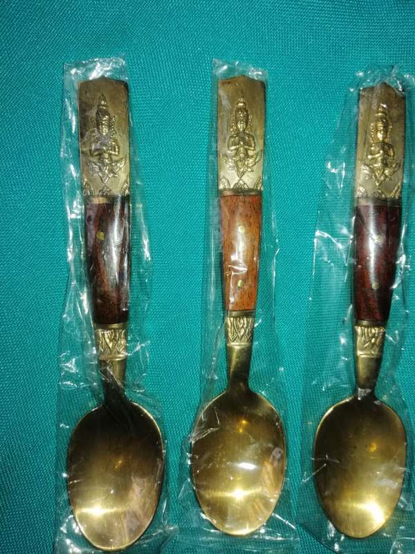3 x Antique spoon sets