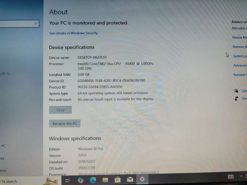 HP Compaq 500BMT