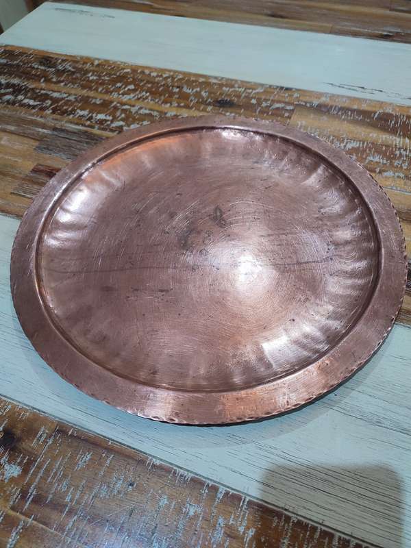 38cm Copper Tray