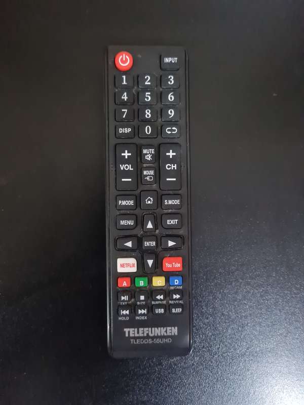 TELEFUNKEN TLEDDS-55UHD SMART TV REMOTE