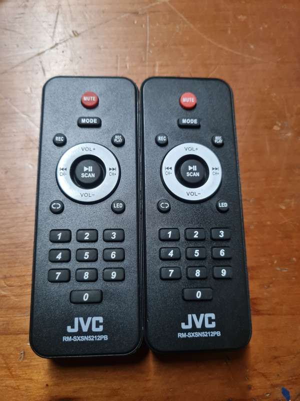 JVC XS-N5212PB TROLLEY SPEAKER REMOTE CONTROL