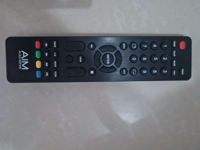AIM ALED-50FHD TV REMOTE CONTROL