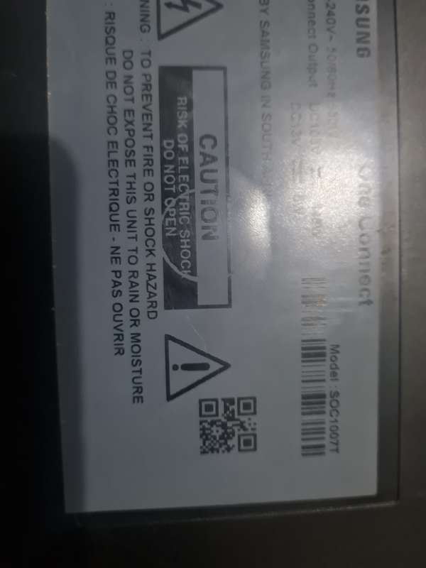 Samsung SOC1007T One Connect box