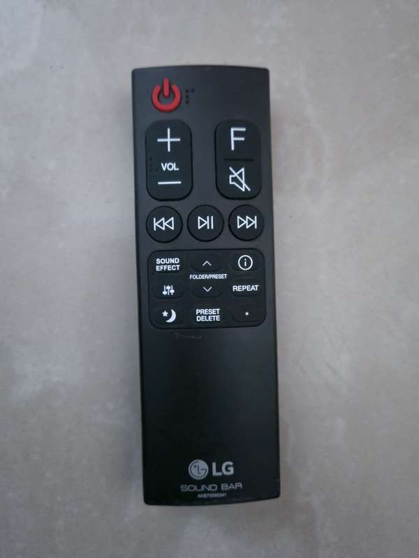 LG ORIGINAL SOUNDBAR REMOTE CONTROL