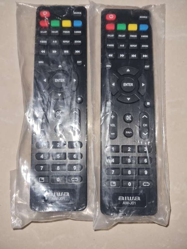 AIWA AW-J01 TV REMOTE CONTROL