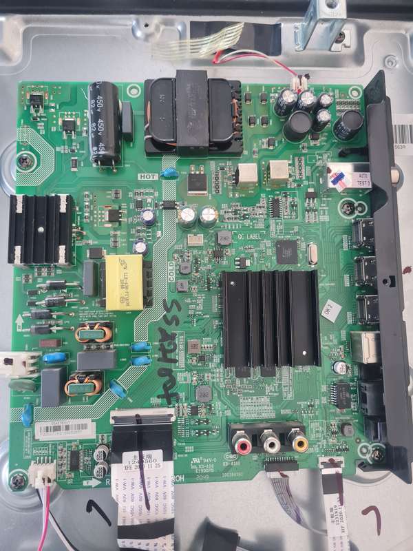 Hisense 55inch A7100F smart tv board