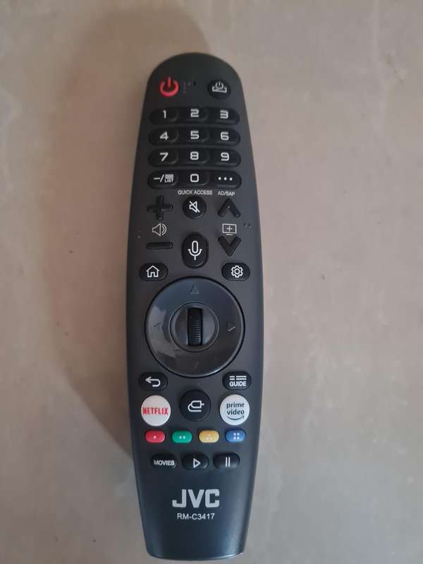 JVC ORIGINAL WEB OS SMART TV REMOTE CONTROL