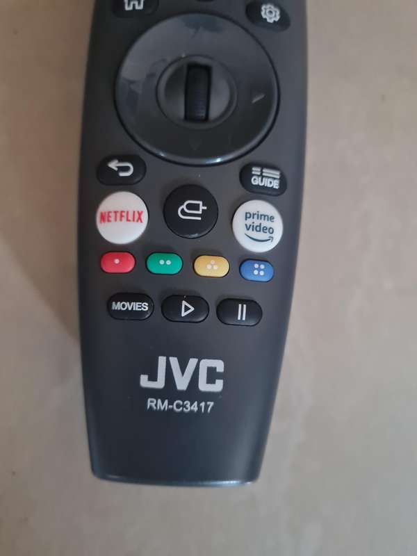 JVC ORIGINAL WEB OS SMART TV REMOTE CONTROL