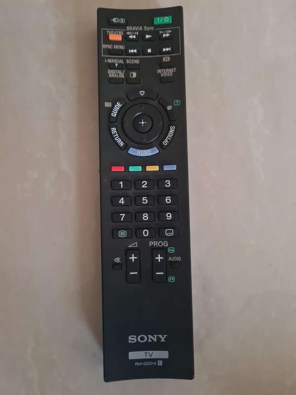 SONY ORIGINAL RM-GD014 TV REMOTE CONTROL