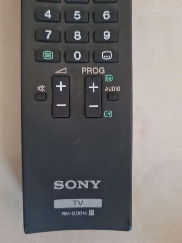 SONY ORIGINAL RM-GD014 TV REMOTE CONTROL