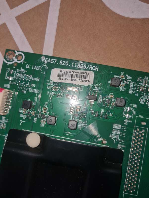 Hisense 75inch Smart TV board