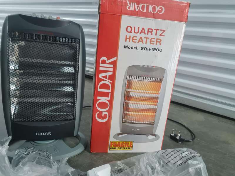 Goldair 3 Bar Rotating Heater GQH-1200 1200w