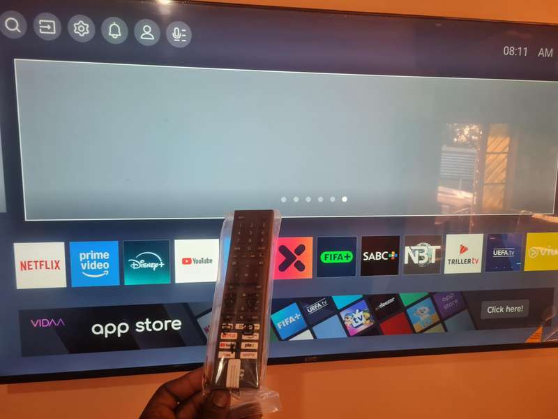 JVC VIDAA SMART TV VOICE CONTROL REMOTE