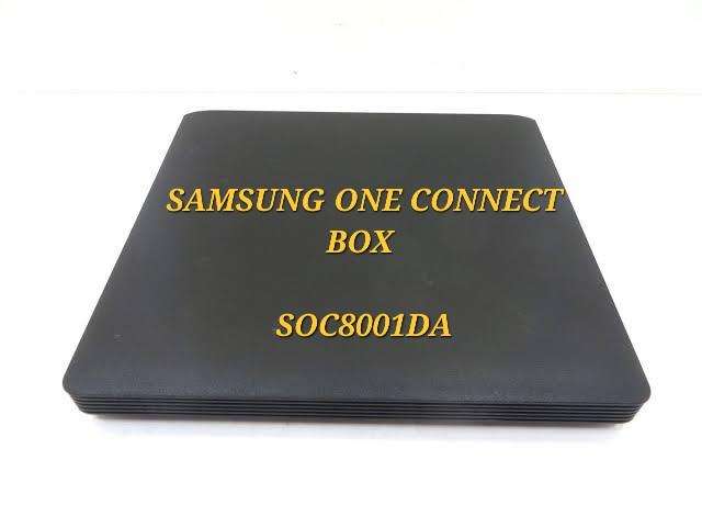 SAMSUNG SOC8001DA ONE CONNECT BOX AND CABLE
