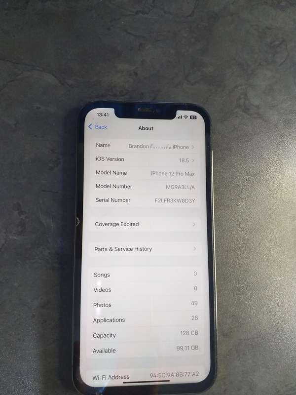 Iphone 12 pro max