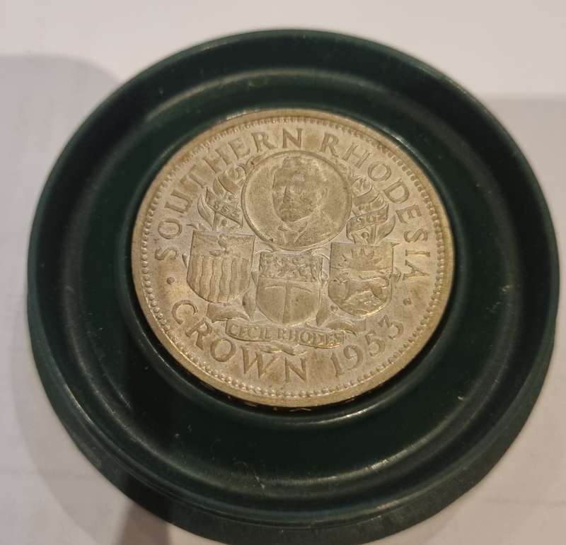 RHODES CENTENARY SILVER CROWN