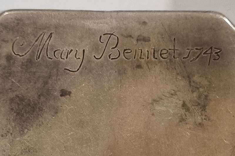 STERLING SILVER SNUFF BOX