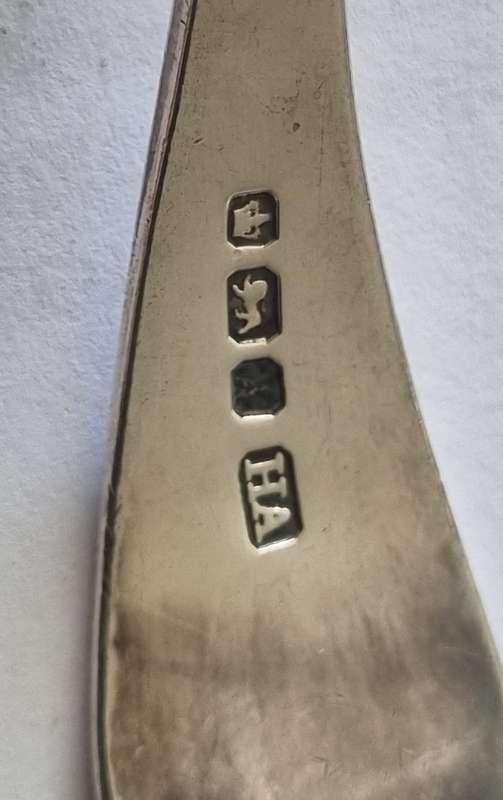 STERLING SILVER ANTIQUE SIFTER SPOON