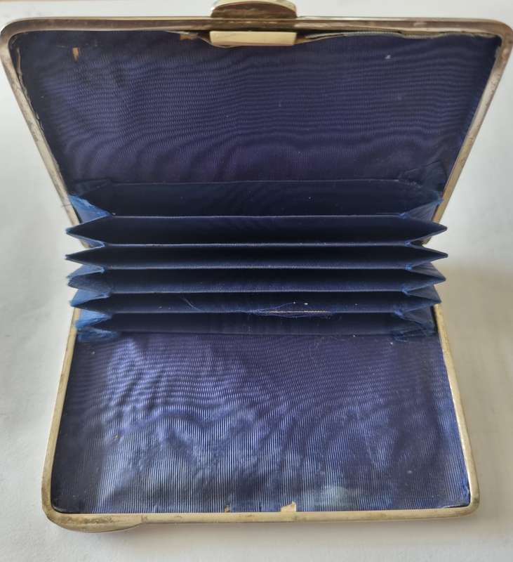 STERLING SILVER ANTIQUE CALLING CARD CASE