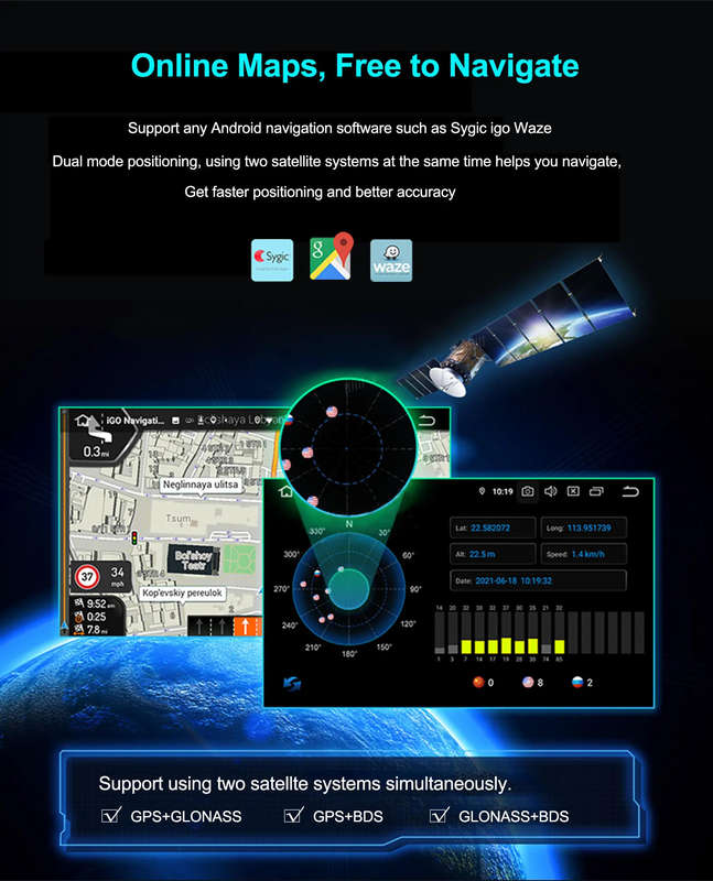 7" Universal Android Head Unit
