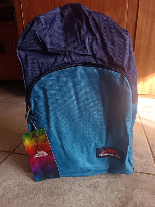 Navy blue and blue Backpack (Trailmaker)