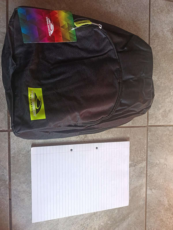 Black Backpack with yellow accents (Trailmaker)