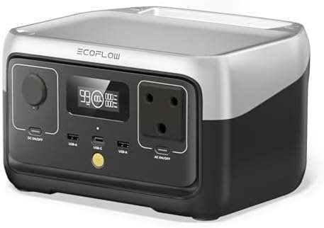 ECOFLOW RIVER 2 Portable Power Station - 256Wh battery - 300W Output 200W Solar input -