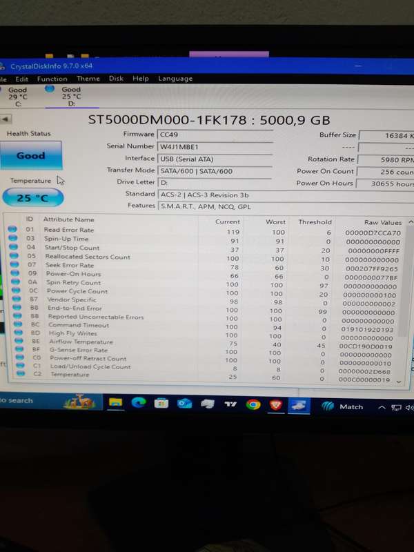 10TB Assortment 3 External 1 Internal HDD's