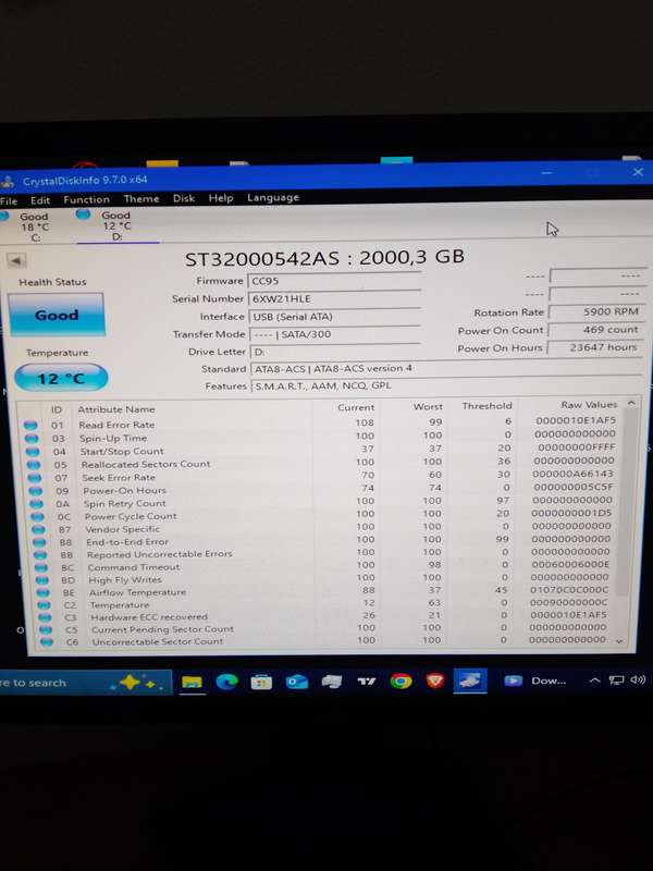 10TB Assortment 3 External 1 Internal HDD's