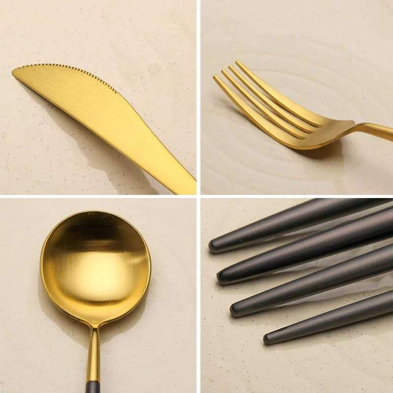 24Piece Stainless Steel Cutlery Set