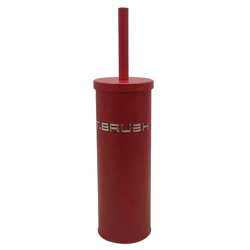 Coated 3D Icon Toilet Brush & Holder