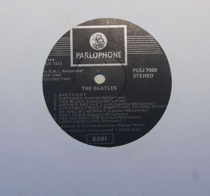 The White Album by The Beatles. South African Limited Edition LP