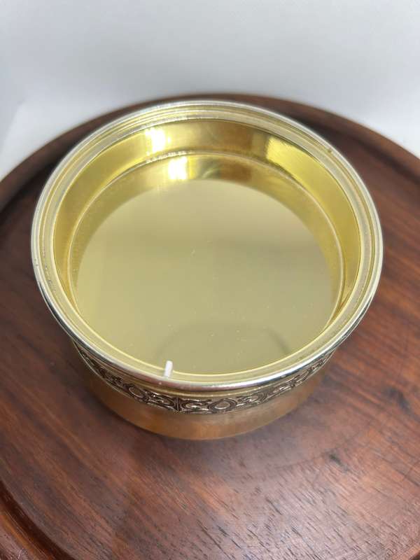 Vintage SANKYO wind-up music / trinket / powder box.
