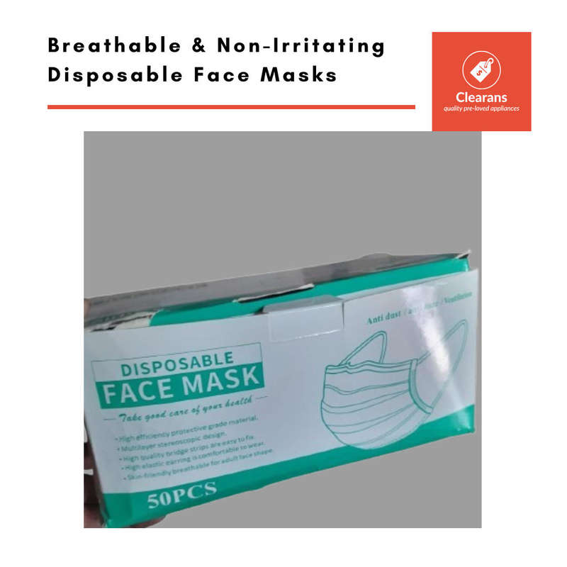 Breathable & Non-Irritating Disposable Face Masks