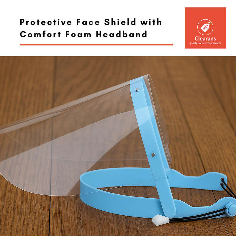 Protective Face Shield with Comfort Foam Headband