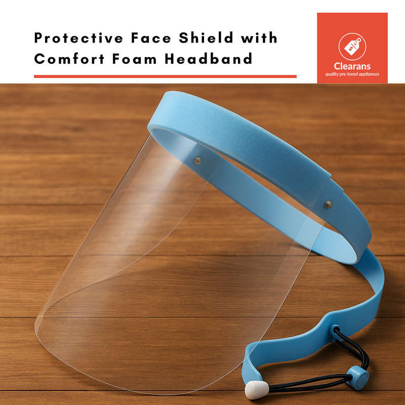 Protective Face Shield with Comfort Foam Headband